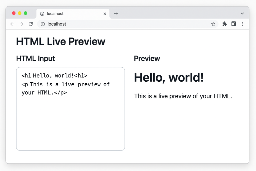 This Is a Live Code Playground – Type, Preview, and Export Your Code ...